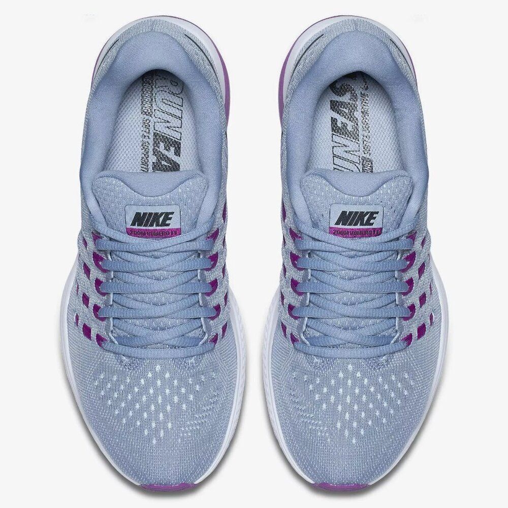 Nike Women's Air Zoom Vomero Running Shoes Size 9.5 US 41.5 EUR Grey Violet NEW - Picture 4 of 5